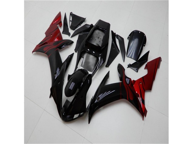 Cheap 2002-2003 Black Red Yamaha YZF R1 Motorcycle Fairing Canada Cheap 2002-2003 Black Red Yamaha YZF R1 Motorcycle Fairing Canada