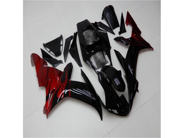 Cheap 2002-2003 Black Red Yamaha YZF R1 Motorcycle Fairing Canada Cheap 2002-2003 Black Red Yamaha YZF R1 Motorcycle Fairing Canada