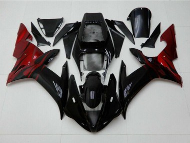 Cheap 2002-2003 Black Red Yamaha YZF R1 Motorcycle Fairing Canada