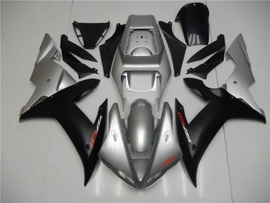 Cheap 2002-2003 Silver Black Yamaha YZF R1 Motorbike Fairings Canada