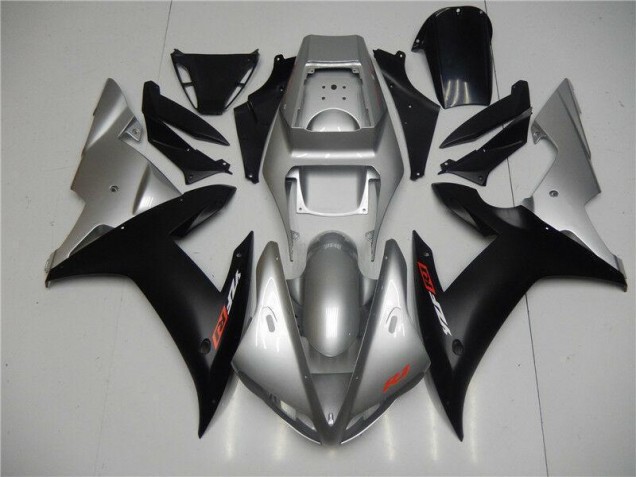 Cheap 2002-2003 Silver Black Yamaha YZF R1 Motorbike Fairings Canada Cheap 2002-2003 Silver Black Yamaha YZF R1 Motorbike Fairings Canada