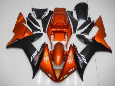 Cheap 2002-2003 Orange Black Yamaha YZF R1 Bike Fairings Canada
