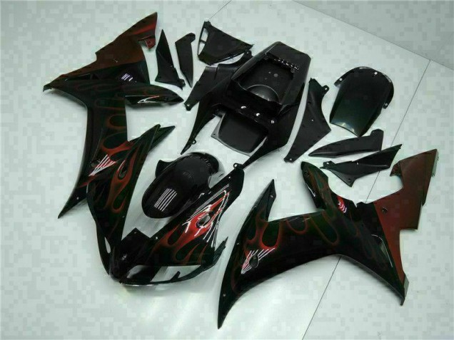 Cheap 2002-2003 Black Yamaha YZF R1 Motorcyle Fairings Canada Cheap 2002-2003 Black Yamaha YZF R1 Motorcyle Fairings Canada