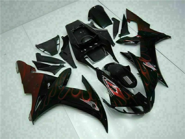 Cheap 2002-2003 Black Yamaha YZF R1 Motorcyle Fairings Canada Cheap 2002-2003 Black Yamaha YZF R1 Motorcyle Fairings Canada
