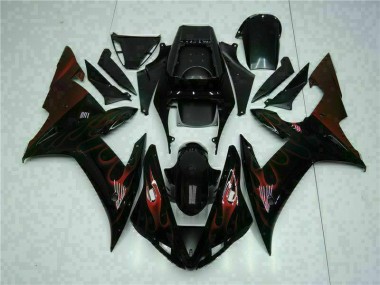 Cheap 2002-2003 Black Yamaha YZF R1 Motorcyle Fairings Canada