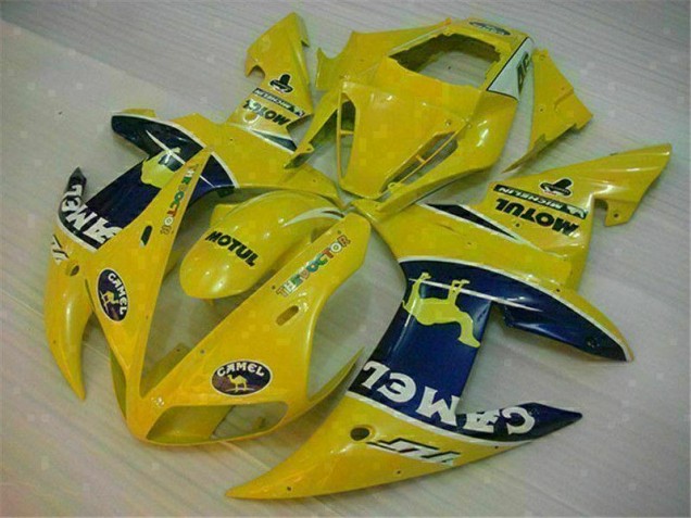 Cheap 2002-2003 Yellow Yamaha YZF R1 Motorcycle Fairing Kit Canada Cheap 2002-2003 Yellow Yamaha YZF R1 Motorcycle Fairing Kit Canada