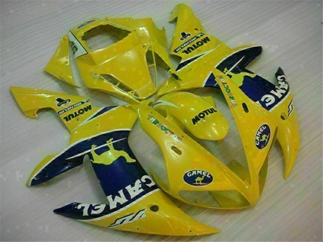 Cheap 2002-2003 Yellow Yamaha YZF R1 Motorcycle Fairing Kit Canada Cheap 2002-2003 Yellow Yamaha YZF R1 Motorcycle Fairing Kit Canada