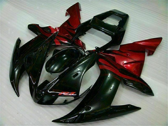 Cheap 2002-2003 Black Red Yamaha YZF R1 Bike Fairing Canada Cheap 2002-2003 Black Red Yamaha YZF R1 Bike Fairing Canada