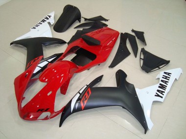 Cheap 2002-2003 Matte Black Red Yamaha YZF R1 Motorbike Fairing Canada