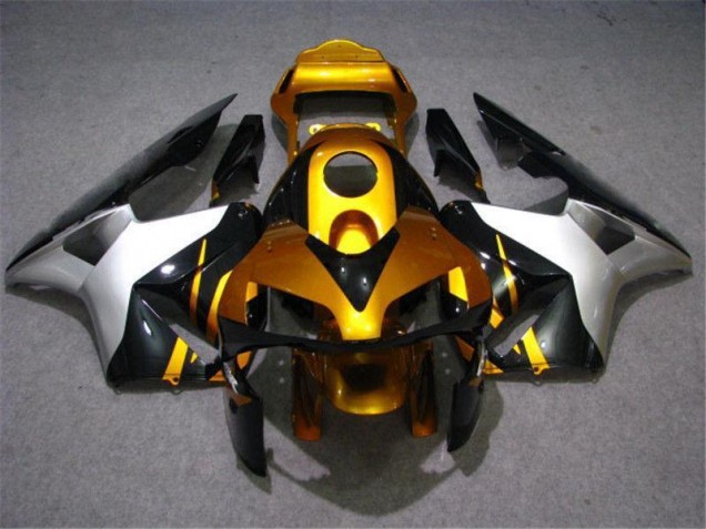 Cheap 2003-2004 Gold Silver Black Honda CBR600RR Bike Fairings Canada Cheap 2003-2004 Gold Silver Black Honda CBR600RR Bike Fairings Canada