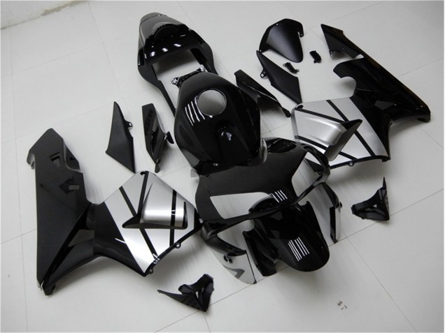 Cheap 2003-2004 Black Silver Honda CBR600RR Bike Fairing Canada Cheap 2003-2004 Black Silver Honda CBR600RR Bike Fairing Canada