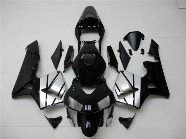 Cheap 2003-2004 Black Silver Honda CBR600RR Bike Fairing Canada Cheap 2003-2004 Black Silver Honda CBR600RR Bike Fairing Canada