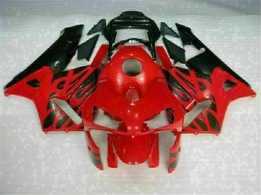 Cheap 2003-2004 Red Black Honda CBR600RR Motorbike Fairing Kits & Bodywork Canada