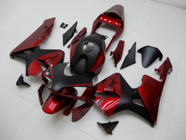 Cheap 2003-2004 Red Black Honda CBR600RR Motor Fairings Canada Cheap 2003-2004 Red Black Honda CBR600RR Motor Fairings Canada
