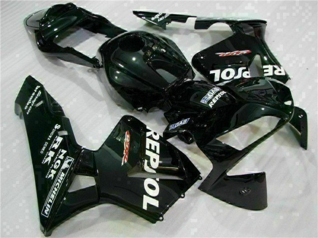 Cheap 2003-2004 Black Repsol Honda CBR600RR Motorbike Fairing Canada Cheap 2003-2004 Black Repsol Honda CBR600RR Motorbike Fairing Canada