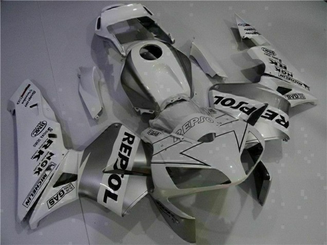 Cheap 2003-2004 White Repsol Honda CBR600RR Motorcycle Replacement Fairings Canada Cheap 2003-2004 White Repsol Honda CBR600RR Motorcycle Replacement Fairings Canada