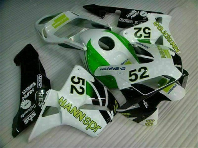 Cheap 2003-2004 Green White Black Honda CBR600RR Bike Fairing Kit Canada Cheap 2003-2004 Green White Black Honda CBR600RR Bike Fairing Kit Canada