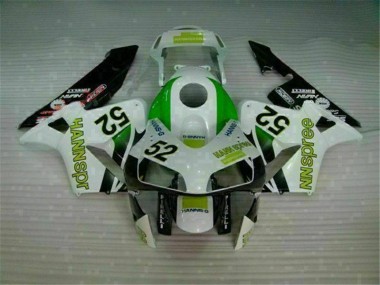 Cheap 2003-2004 Green White Black Honda CBR600RR Bike Fairing Kit Canada