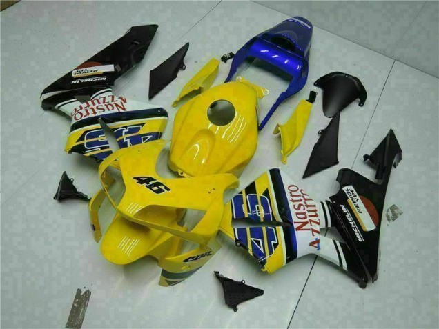 Cheap 2003-2004 Yellow Honda CBR600RR Motorcyle Fairings Canada Cheap 2003-2004 Yellow Honda CBR600RR Motorcyle Fairings Canada