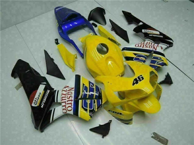 Cheap 2003-2004 Yellow Honda CBR600RR Motorcyle Fairings Canada Cheap 2003-2004 Yellow Honda CBR600RR Motorcyle Fairings Canada