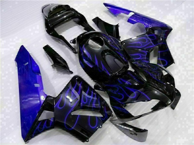 Cheap 2003-2004 Black with Blue Flame Honda CBR600RR Motorcycle Fairing Kits Canada Cheap 2003-2004 Black with Blue Flame Honda CBR600RR Motorcycle Fairing Kits Canada