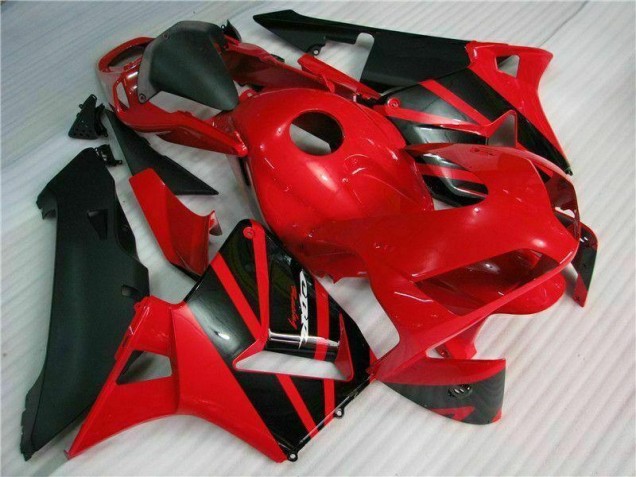 Cheap 2003-2004 Red Black Honda CBR600RR Motorcycle Fairing Kit Canada Cheap 2003-2004 Red Black Honda CBR600RR Motorcycle Fairing Kit Canada