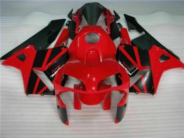 Cheap 2003-2004 Red Black Honda CBR600RR Motorcycle Fairing Kit Canada