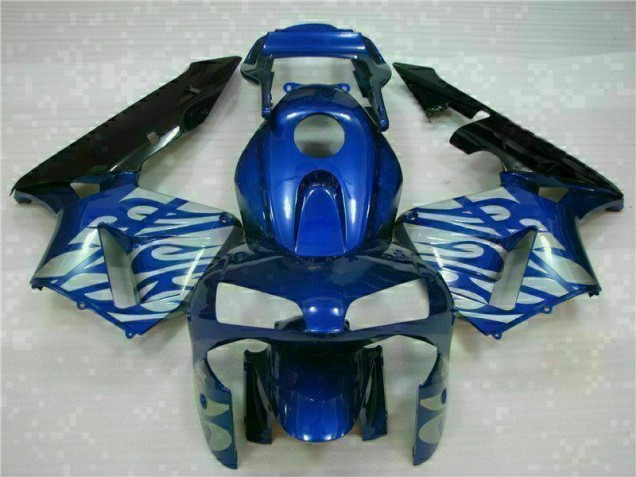 Cheap 2003-2004 Blue with Silver Flame Honda CBR600RR Motorbike Fairing Canada Cheap 2003-2004 Blue with Silver Flame Honda CBR600RR Motorbike Fairing Canada