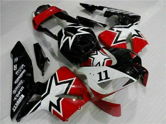 Cheap 2003-2004 Black White 11 Honda CBR600RR Moto Fairings Canada Cheap 2003-2004 Black White 11 Honda CBR600RR Moto Fairings Canada