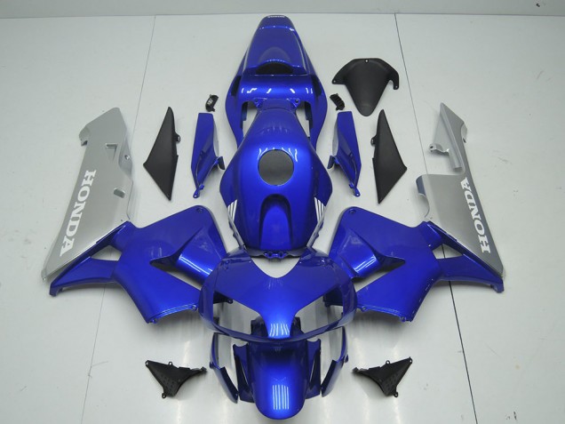 Cheap 2003-2004 Blue Silver Honda CBR600RR Motorbike Fairing Canada Cheap 2003-2004 Blue Silver Honda CBR600RR Motorbike Fairing Canada