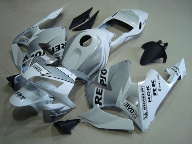 Cheap 2003-2004 Repsol White Silver Honda CBR600RR Motorcycle Fairings Kits Canada