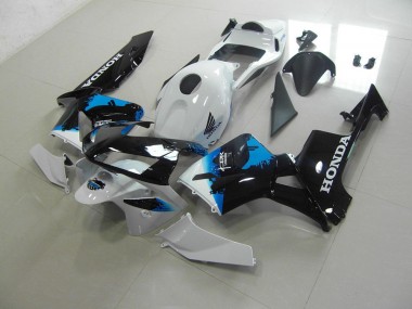Cheap 2003-2004 White Black Blue Honda CBR600RR Motorcycle Fairings Kit Canada