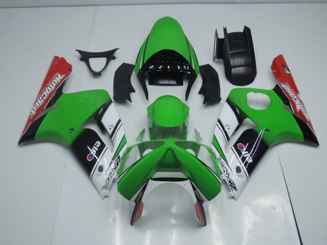 Cheap 2003-2004 Green Motocard Kawasaki ZX6R Motorbike Fairings Canada Cheap 2003-2004 Green Motocard Kawasaki ZX6R Motorbike Fairings Canada
