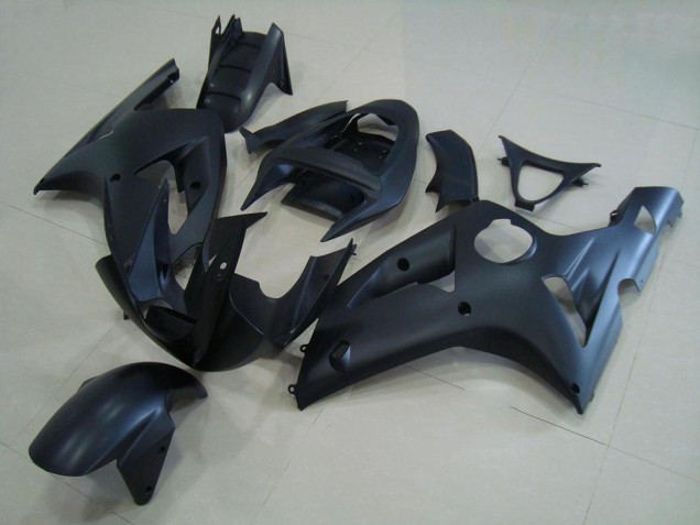 Cheap 2003-2004 Matte Black Kawasaki ZX6R Motorcycle Fairing Kits Canada Cheap 2003-2004 Matte Black Kawasaki ZX6R Motorcycle Fairing Kits Canada