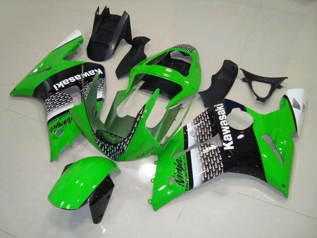 Cheap 2003-2004 Green Nakano Kawasaki ZX6R Replacement Motorcycle Fairings Canada Cheap 2003-2004 Green Nakano Kawasaki ZX6R Replacement Motorcycle Fairings Canada