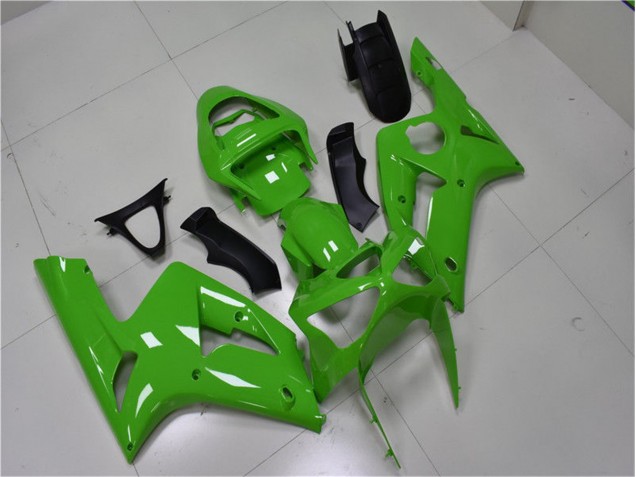 Cheap 2003-2004 Green Kawasaki ZX6R Replacement Fairings Canada