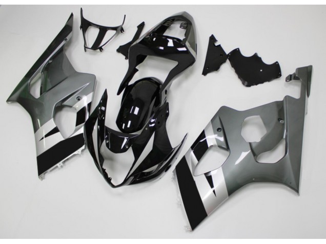 Cheap 2003-2004 Black Grey Suzuki GSXR 1000 Moto Fairings Canada