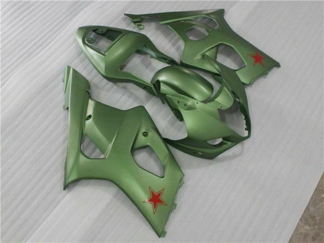 Cheap 2003-2004 Green Suzuki GSXR 1000 Motorcycle Fairings Canada Cheap 2003-2004 Green Suzuki GSXR 1000 Motorcycle Fairings Canada