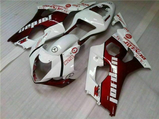 Cheap 2003-2004 Red White Suzuki GSXR 1000 Motorcycle Bodywork Canada Cheap 2003-2004 Red White Suzuki GSXR 1000 Motorcycle Bodywork Canada