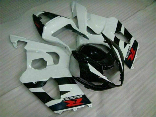 Cheap 2003-2004 White Black Suzuki GSXR 1000 Motorcyle Fairings Canada Cheap 2003-2004 White Black Suzuki GSXR 1000 Motorcyle Fairings Canada