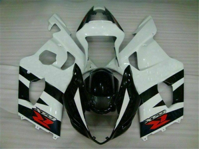 Cheap 2003-2004 White Black Suzuki GSXR 1000 Motorcyle Fairings Canada Cheap 2003-2004 White Black Suzuki GSXR 1000 Motorcyle Fairings Canada