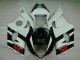 Cheap 2003-2004 White Black Suzuki GSXR 1000 Motorcyle Fairings Canada Cheap 2003-2004 White Black Suzuki GSXR 1000 Motorcyle Fairings Canada