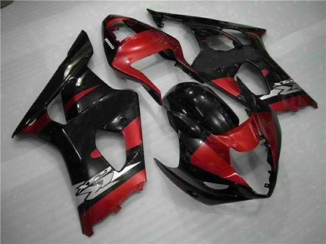 Cheap 2003-2004 Red Black Suzuki GSXR 1000 Motorcycle Fairing Kits Canada Cheap 2003-2004 Red Black Suzuki GSXR 1000 Motorcycle Fairing Kits Canada