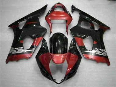 Cheap 2003-2004 Red Black Suzuki GSXR 1000 Motorcycle Fairing Kits Canada