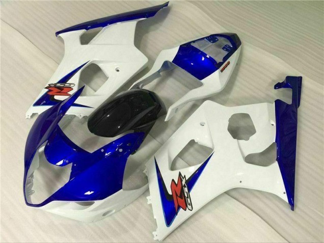 Cheap 2003-2004 White Blue Suzuki GSXR 1000 Bike Fairings Canada