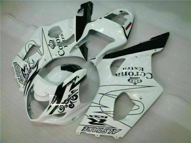 Cheap 2003-2004 White Suzuki GSXR 1000 Motor Bike Fairings Canada Cheap 2003-2004 White Suzuki GSXR 1000 Motor Bike Fairings Canada