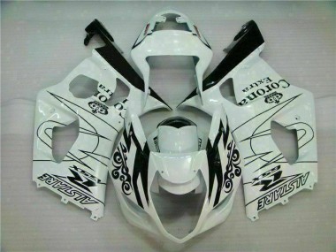 Cheap 2003-2004 White Suzuki GSXR 1000 Motor Bike Fairings Canada