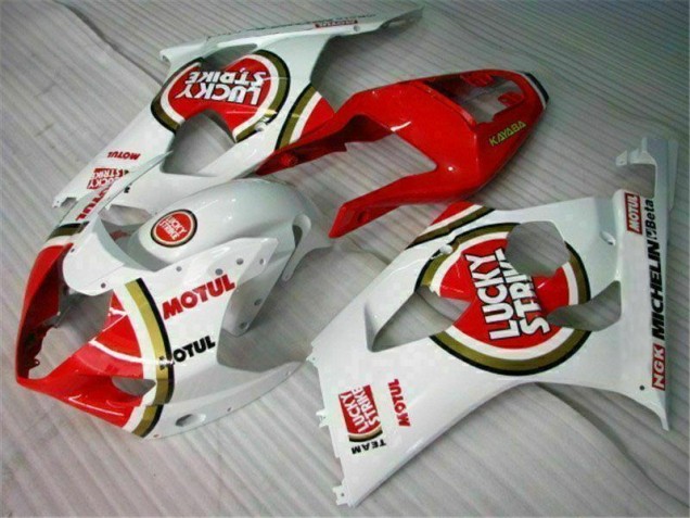 Cheap 2003-2004 Red White Suzuki GSXR 1000 Motorbike Fairing Kits Canada
