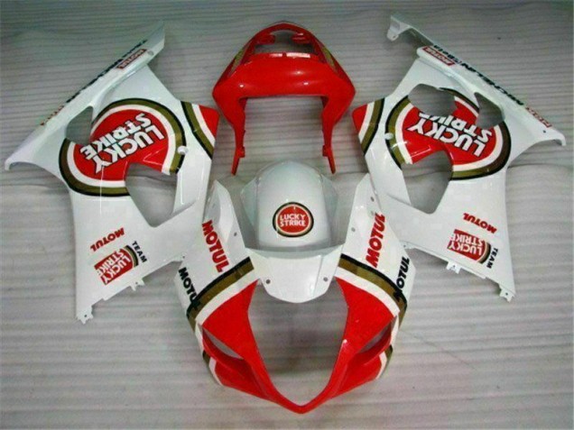 Cheap 2003-2004 Red White Suzuki GSXR 1000 Motorbike Fairing Kits Canada