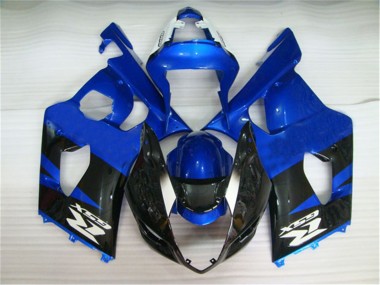 Cheap 2003-2004 Black Blue Suzuki GSXR 1000 Motorcycle Fairings Kits & Bodywork Canada